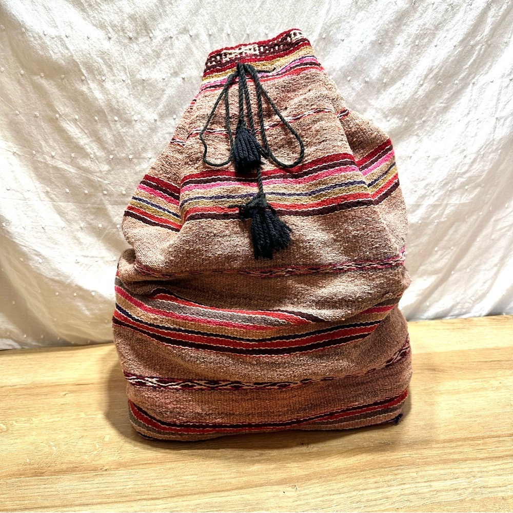 Peruvian Stripe Backpack